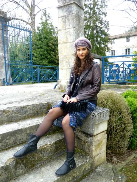 Le bonnet à fleur Look Coton du Monde
