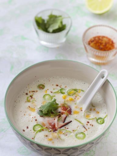 Toasts oeuf de caille et rillettes de crabe thermomix Potage chinois au crabe et coco
