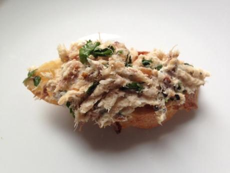 Toasts oeuf de caille et rillettes de crabe thermomix Rillettes de poisson avec thermomix