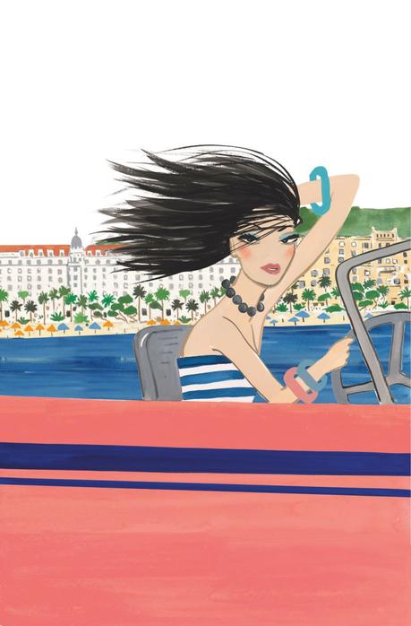 NARS Summer 2016 Color Collection Get Dirty Lip Cover Campaign Illustration