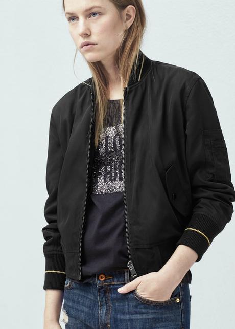 Wishlist / 4 vestes de mi-saison jusqu'à -50% Veste Mango