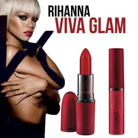 Rihanna Viva Glam Rihanna Mac makeup collection maquillage lipstick rouge à lèvres blog avis