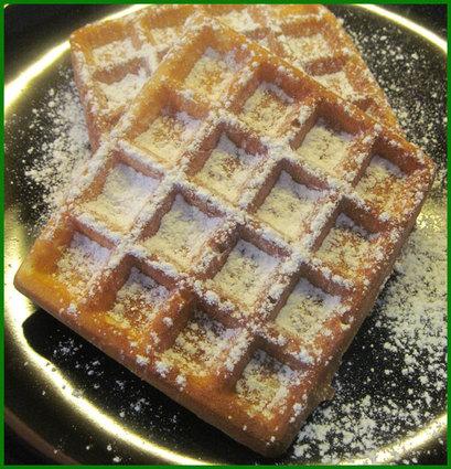 Recette Gaufre Salée Gaufres croustillantes