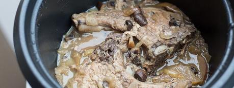 Recette Rôti de porc en cocotte minute Recette Rôti de porc fromage champignons Aux Cookeo