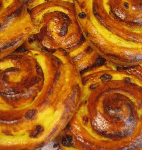 Recette Gâteau aux raisins thermomix Pains briochés aux raisins