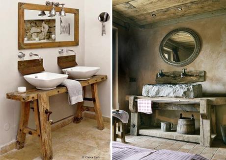 La folie de l'établi etabli bois vintage - blog déco