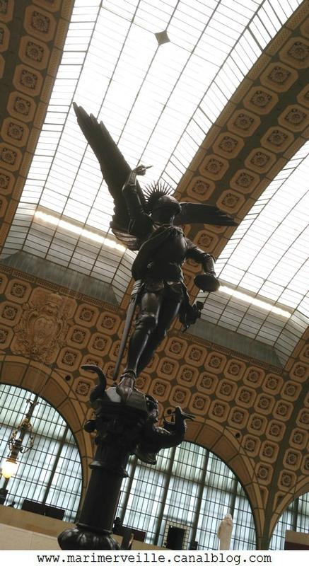 St michel terrassant le dragon- Musee d'orsay - marimerveille