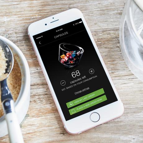 Machine Prodigio connectée à votre iPhone, les nouveautés de l'Apps Nespresso