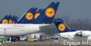 Allemagne : Le trafic de Lufthansa perturbé par la grève des employés du service public Allemagne : Le trafic de Lufthansa perturbé par la grève des employés du service public