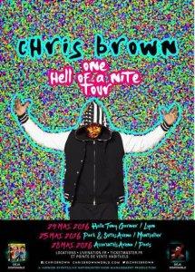 Evenement : Chris Brown en tournée en France!