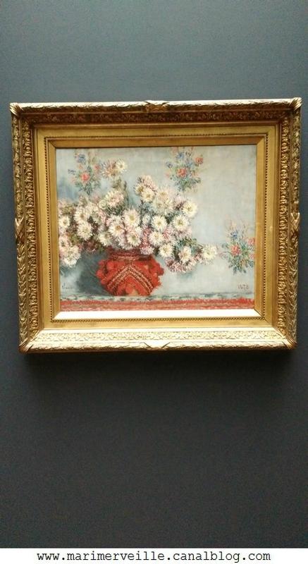 Chrysanthèmes 1878 - Claude Monet - Musee d'orsay - Marimerveille