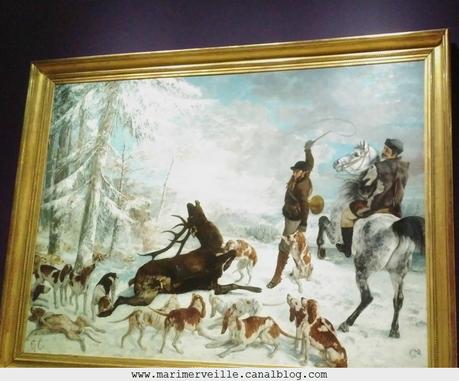 L'Hallali du cerf Gustave Courbet -Musee d'orsay - marimerveille