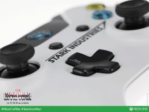 manette_stark4 Xbox prĂŠsente une Xbox One designed par Tony Stark