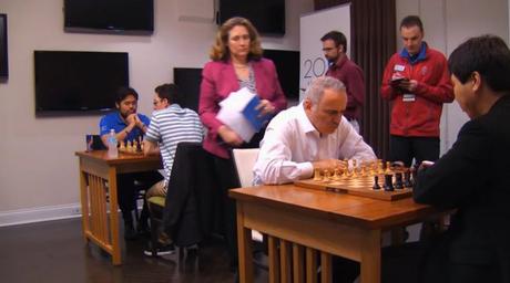 Ronde 1 et victoire de Garry Kasparov face à Wesley So !