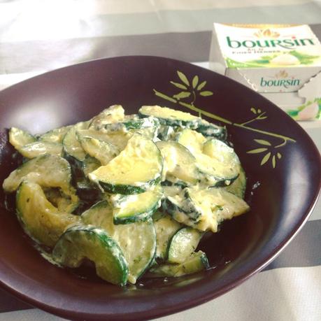 CouRGeTTeS Au BouRSiN Courgettes au Boursin