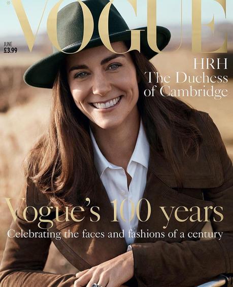 La Duchesse de Cambridge en Couv' du numéro anniversaire des 100 ans du Vogue anglais...