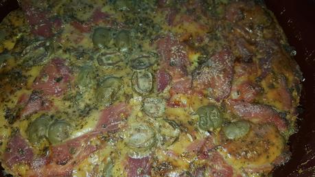 Clafoutis de jambon et courgette Clafoutis de jambon et courgette