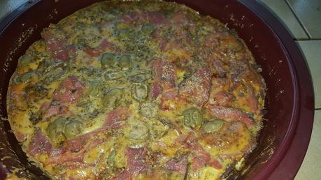 Clafoutis de jambon et courgette Clafoutis de jambon et courgette