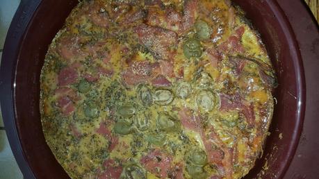 Clafoutis de jambon et courgette Clafoutis de jambon et courgette