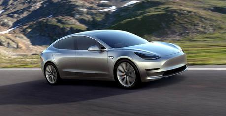 Transport électrique : Québec dort au gaz La Tesla Model 3, qui devrait être commercialisée à la fin de 2017.