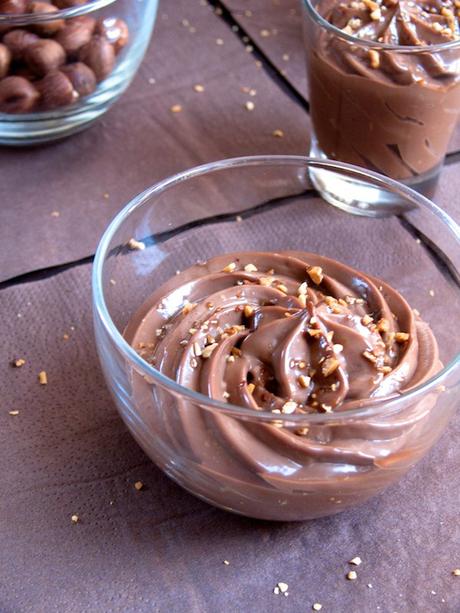 Nutella Chocolate Pudding / Crème Chocolat au Nutella