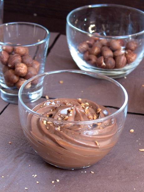 Nutella Chocolate Pudding / Crème Chocolat au Nutella