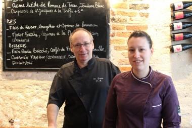 Claire Méchin et son père Pierre Claire Méchin et son père Pierre