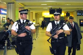 La police au Royaume-Uni.