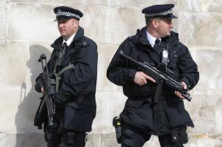 La police au Royaume-Uni.