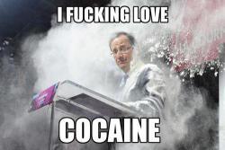 Un prix mondial du médicament ? Hollande fucking loves cocaine