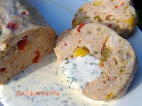 Galantine de poulet au Thermomix