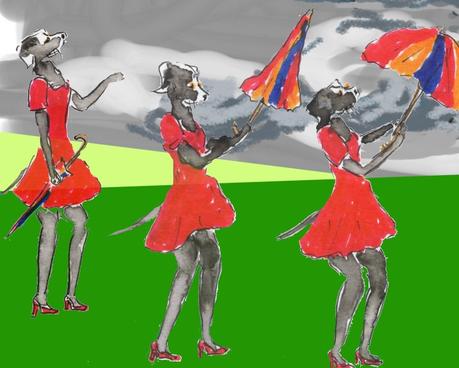 545) Ouvrir parapluie 545) Ouvrir parapluie