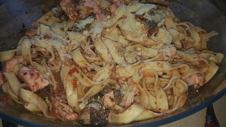 1 part(s) Bolognaise de saumon 1 part(s) Bolognaise de saumon