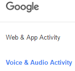 effacer tout votre historique audio de Google