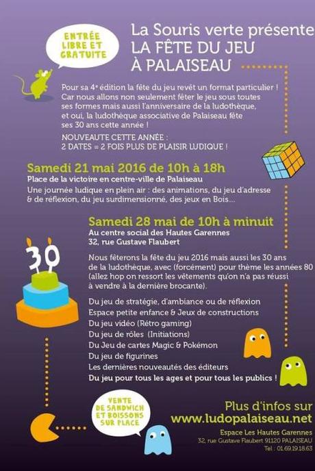 La Fête du jeu à Palaiseau – 2016 La Fête du jeu à Palaiseau – 2016