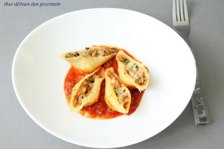 CONCHIGLIONIS AU THON CONCHIGLIONIS AU THON