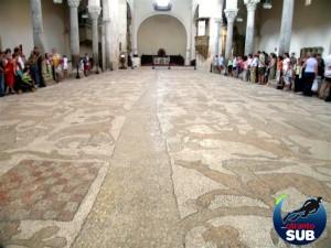 mosaico cattedrale senza dopo restauro