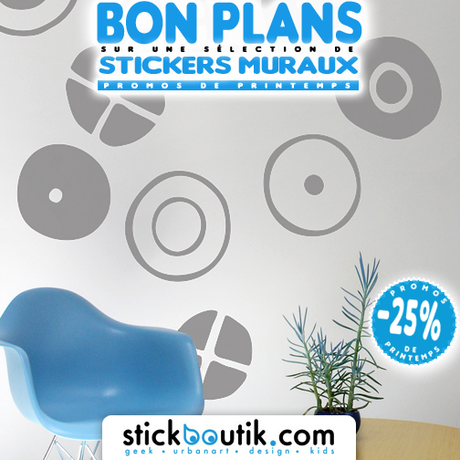 Stickboutik : Stickers Géants en promo jusqu'à -45% !