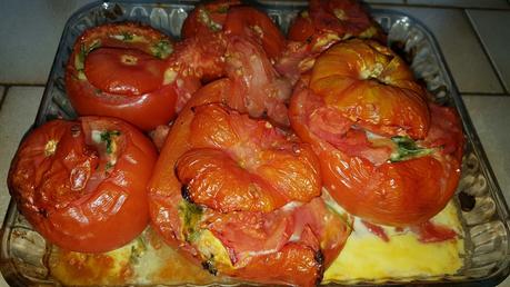 1 part(s) Tomates farcies à la ricotta et aux herbes