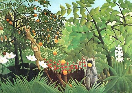 Exposition Henri Rousseau, nouvelle visite ... orange
