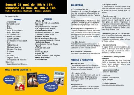 Programme Salon de la BD et des arts graphiques de Roubaix #11