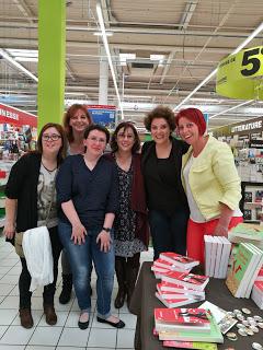 Retour sur la séance de dédicace d'Angela Morelli à Auchan Fâches Thumesnils