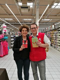 Retour sur la séance de dédicace d'Angela Morelli à Auchan Fâches Thumesnils