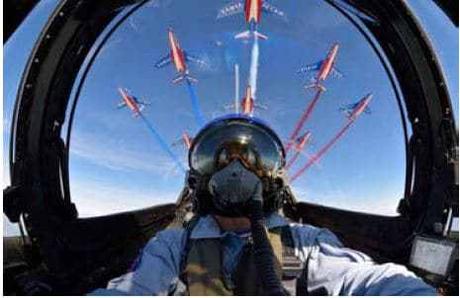 La patrouille de France, « la Grande Dame » La patrouille de France, « la Grande Dame »