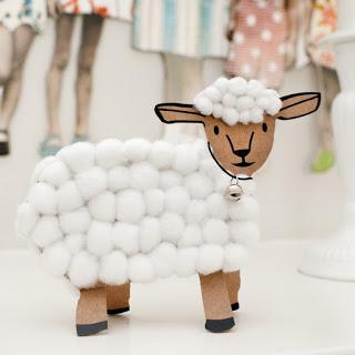  petit agneau jeu créatif a coller création made in france enfant 