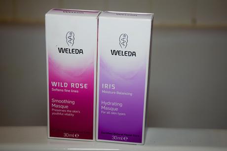 Tests : Le masque Iris et Rose musquée de Weleda