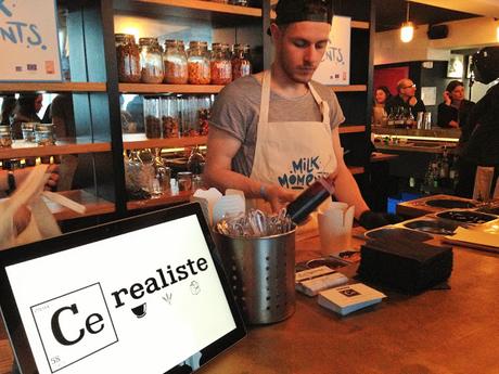 Les céréalistes en démo au milk moments au perchoir Les céréalistes en démo au milk moments au perchoir