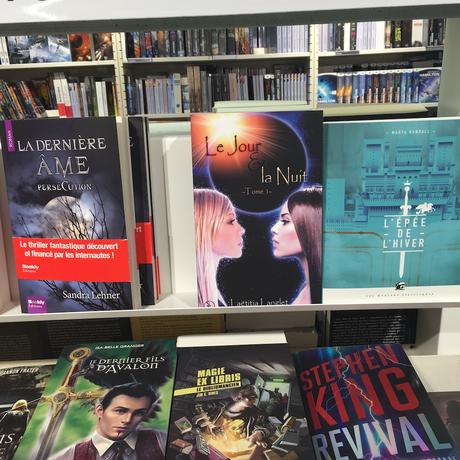 Envie #191 : Voir mon roman “Le jour et la nuit” sur les étagères de la FNAC le jour et la nuit laetitia langlet FNAC
