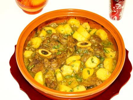 cuisine marocaine jarret de boeuf