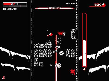 Downwell débarque sur PS4 et PS Vita Downwell PC PS4 PS Vita 3